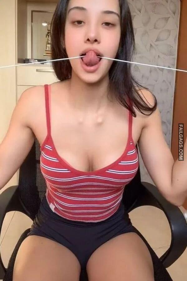 Hot Busty Girls Tongue Showing Big Boobs 8
