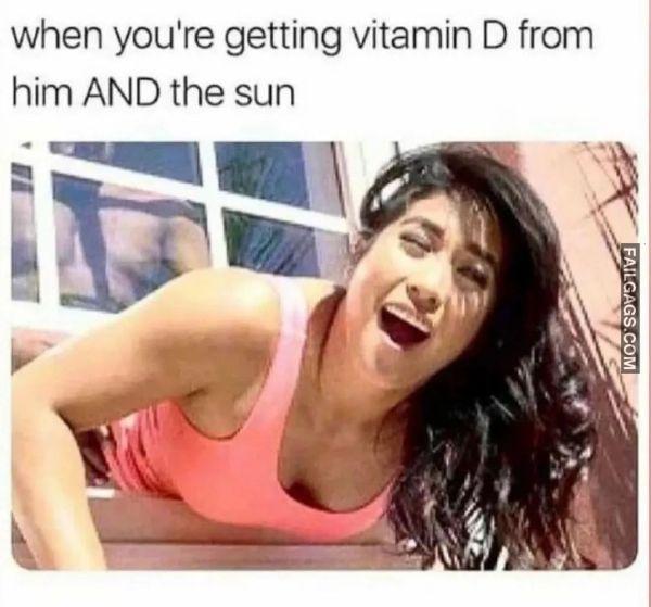 when youre getting vitamin D from him AND the sun