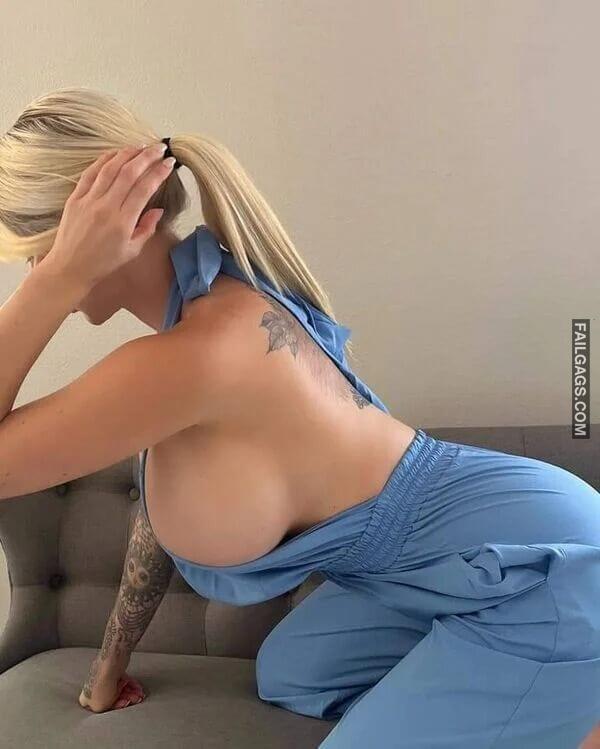 Big Tits Instagram Models Showing Side Boobs 4