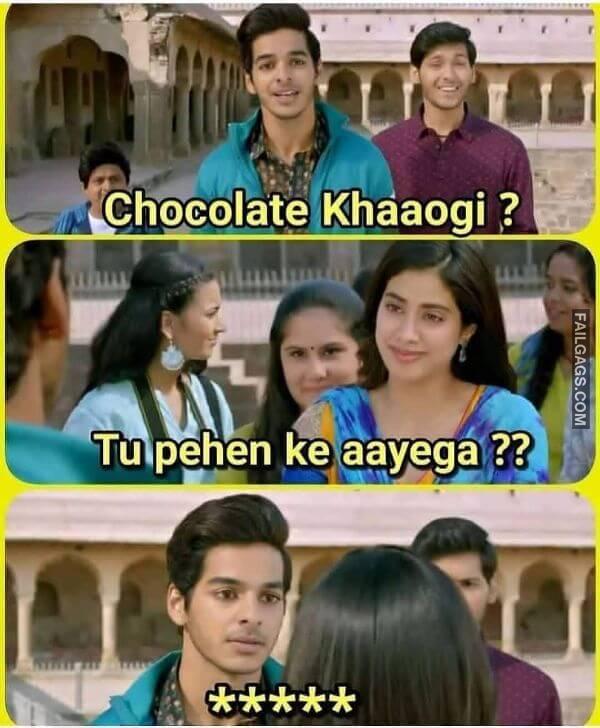 Chocolate Khaaogi Tu Pehen Ke Aayega Hot Indian Memes