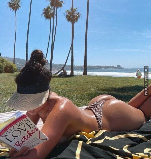 Hot Big Booty Girls Showing Butts Over Backs 10