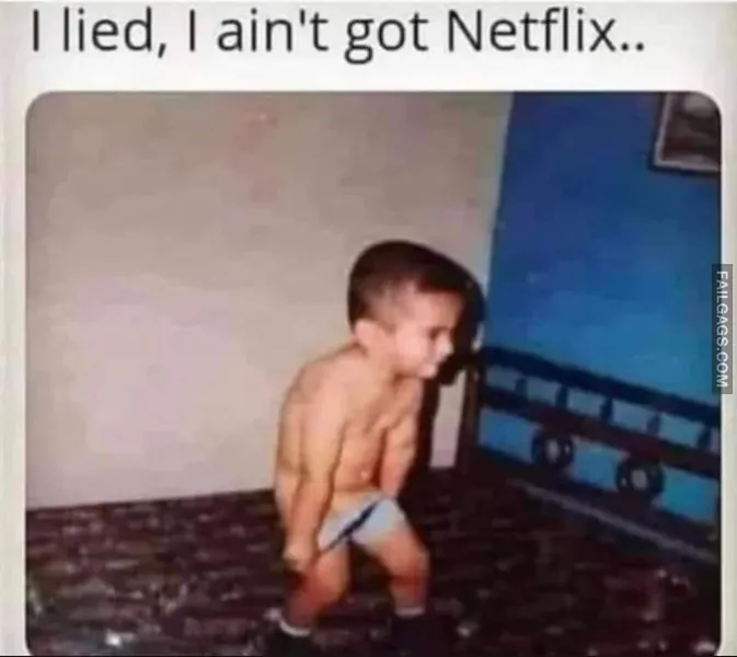 I Lied I Aint Got Netflix.. Funny Dirty Memes